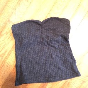 Charcoal tube top by Aerie